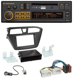 Автомагнитола для Hyundai i20 (2014–2020) Pioneer DAB MP3 USB Bluetooth