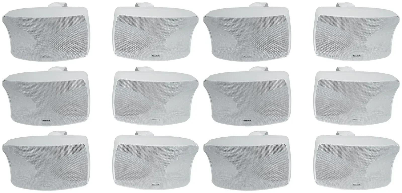 Настенная акустика Rockville WET-44 PRO White 4" 45W (12 штук)