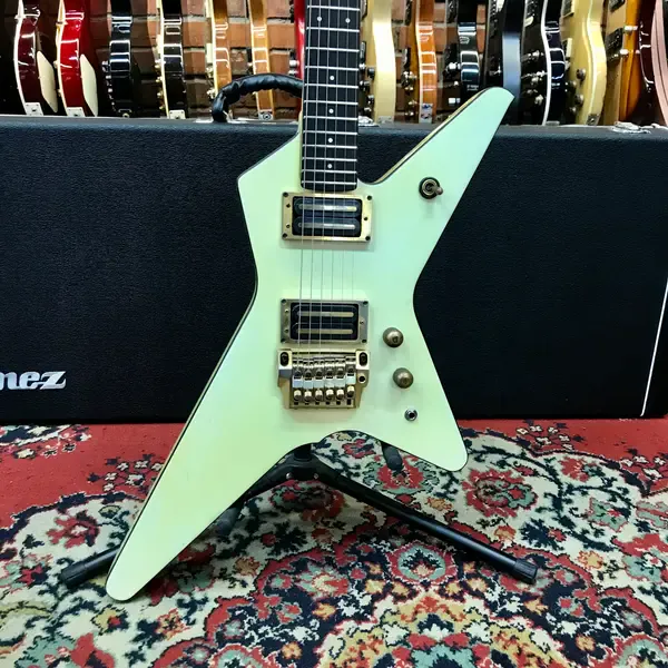 Электрогитара Ibanez DT355 Destroyer II HH White w\case Japan 1984