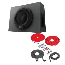 Pioneer TS-WX1010A  Amplified Sealed Subwoofer Enclosure with Amp Kit