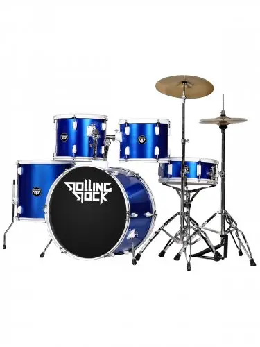 Ударная установка акустическая Rolling Rock JR-2222Q BL Blue Metallic