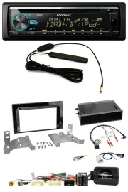 Pioneer CD MP3 Lenkrad DAB USB Autoradio für Toyota Aygo ab 2022 AB7 Klavierlack