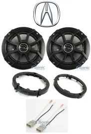 Kicker 6.5" 600W Front Car Speaker Replacement Kit For 2009-2014 Acura TL