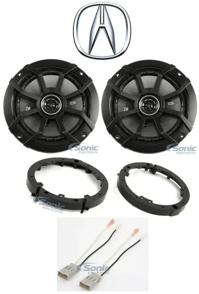 Kicker 6.5" 600W Front Car Speaker Replacement Kit For 2009-2014 Acura TL