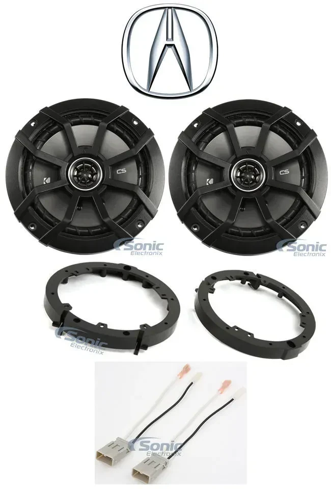Автомобильные динамики для Acura TL (2009–2014), передние Kicker 43CSC654 6.5", 600W (набор)