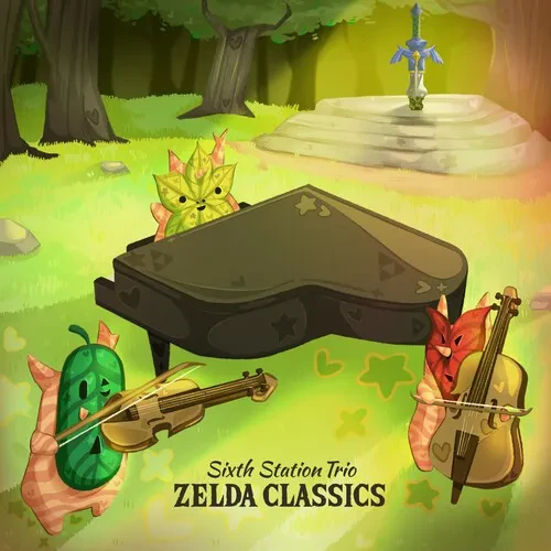 Виниловая пластинка Sixth Station Trio - Zelda Classics (Original Soundtrack) [New Vinyl LP] Colored