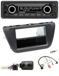 Blaupunkt Bluetooth DAB Lenkrad USB Autoradio für Suzuki SX4 (ab 2013)