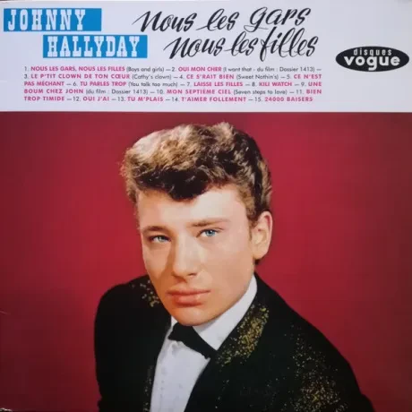 Виниловая пластинка JOHNNY HALLYDAY – Nous Les Gars, Nous Les Filles