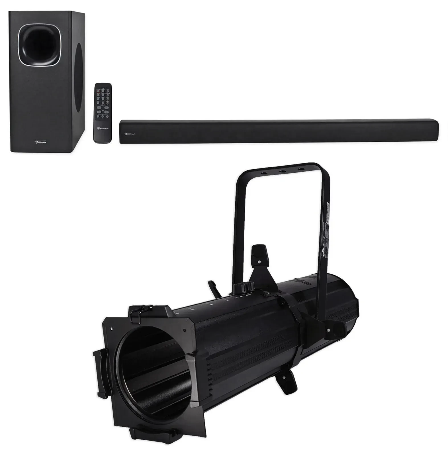 Прожектор Chauvet DJ EVE E-100Z 100W, белый, с саундбаром (набор)