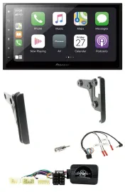 Автомагнитола для Toyota FJ Pioneer 2DIN, Bluetooth, DAB, USB, поддержка управления на руле