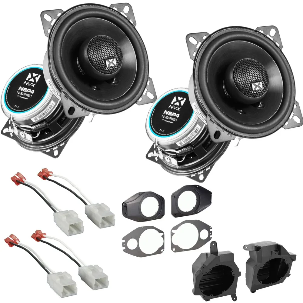 Автоакустика для Jeep Wrangler (2019–2025) NVX N-Series (набор)
