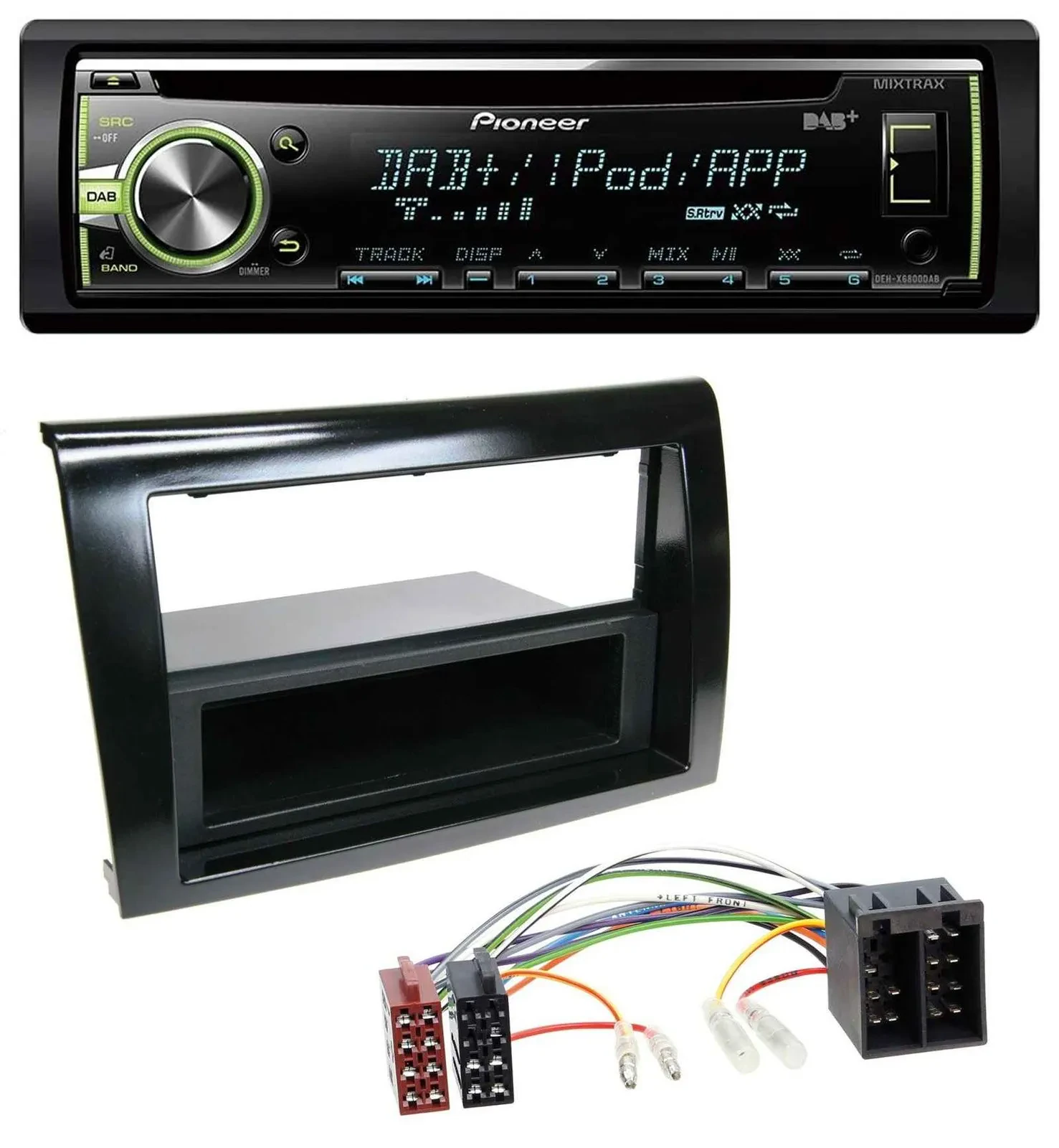 Автомагнитола для Fiat Bravo (с 2007) Pioneer DAB USB MP3 AUX CD