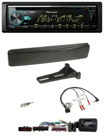 Pioneer DAB Lenkrad CD USB Bluetooth Autoradio für Ford Focus Mondeo schwarz