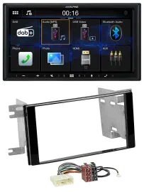 Alpine Bluetooth 2DIN MP3 DAB USB Autoradio für Subaru Impreza Forester 07-12