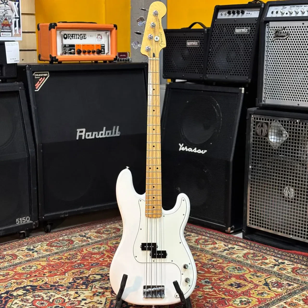 Бас-гитара Fender Player P Bass MN PWT Mexico 2019