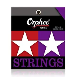 Струны для электрогитары Orphee G-5 Extra Light 9-42
