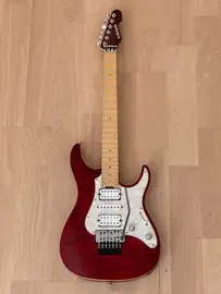 Электрогитара Edwards E-SN-150FR HSH Superstrat Trans Red Japan 2009