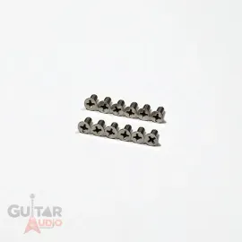 Genuine Fender Tremolo Block Mounting Screws, Chrome (12) 001-9656-049