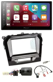 Pioneer USB Lenkrad DAB 2DIN Bluetooth Autoradio für Suzuki Vitara ab 2015