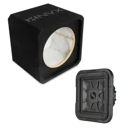 Сабвуфер пассивный NVX NE121S 12" закрытый, 1 динамик, МДФ 3/4", shallow-mount