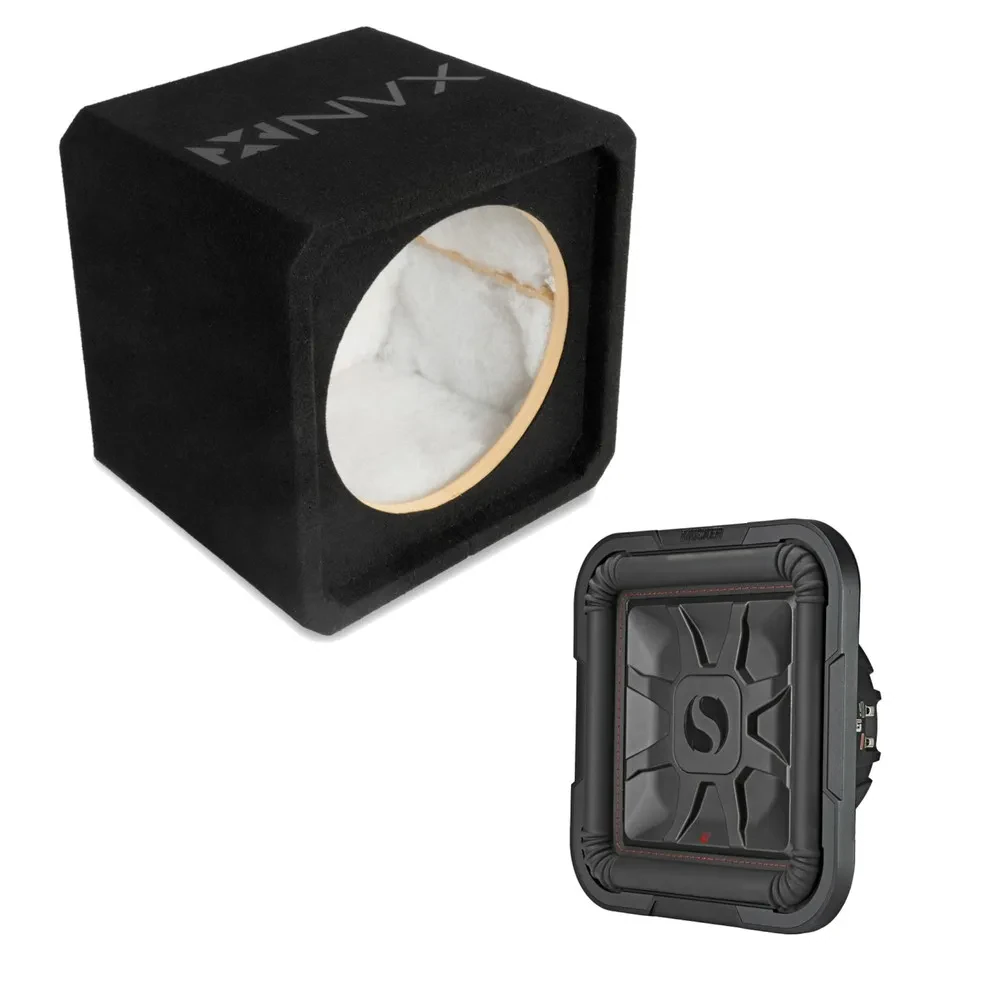 Сабвуфер пассивный NVX NE121S 12" закрытый, 1 динамик, МДФ 3/4", shallow-mount