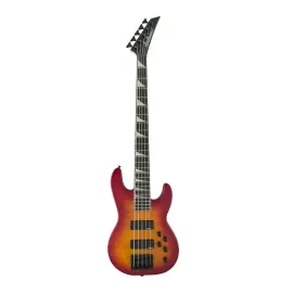 Jackson JS Series Concert Bass JS3VQ 5 String Electric Guitar Cherry Burst