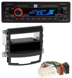 JBL AUX MP3 USB Bluetooth SD Autoradio für SsangYong Korando CK 2010-2013