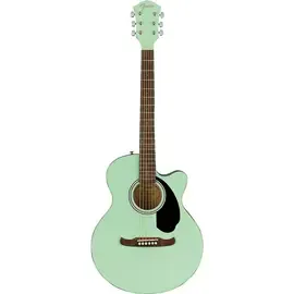 Электроакустическая гитара Fender FA-135CE Limited-Edition V2 Concert Cutaway Surf Green