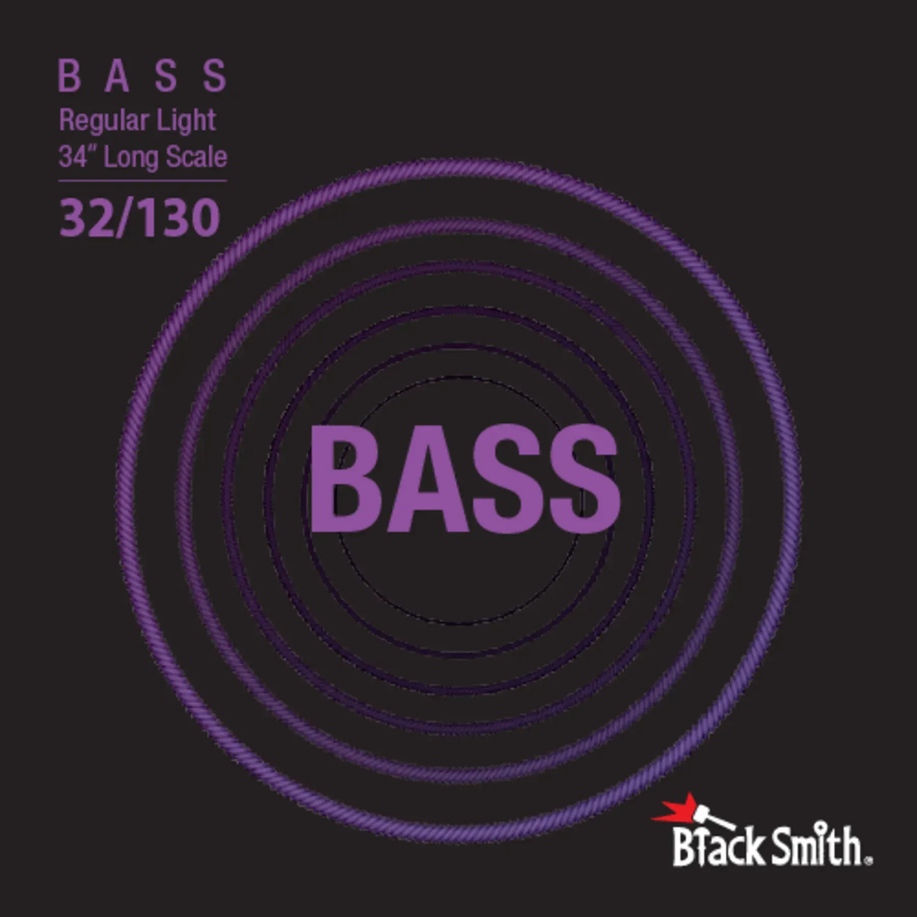 Струны для бас-гитары BlackSmith 95729 Bass Regular Light 32-130