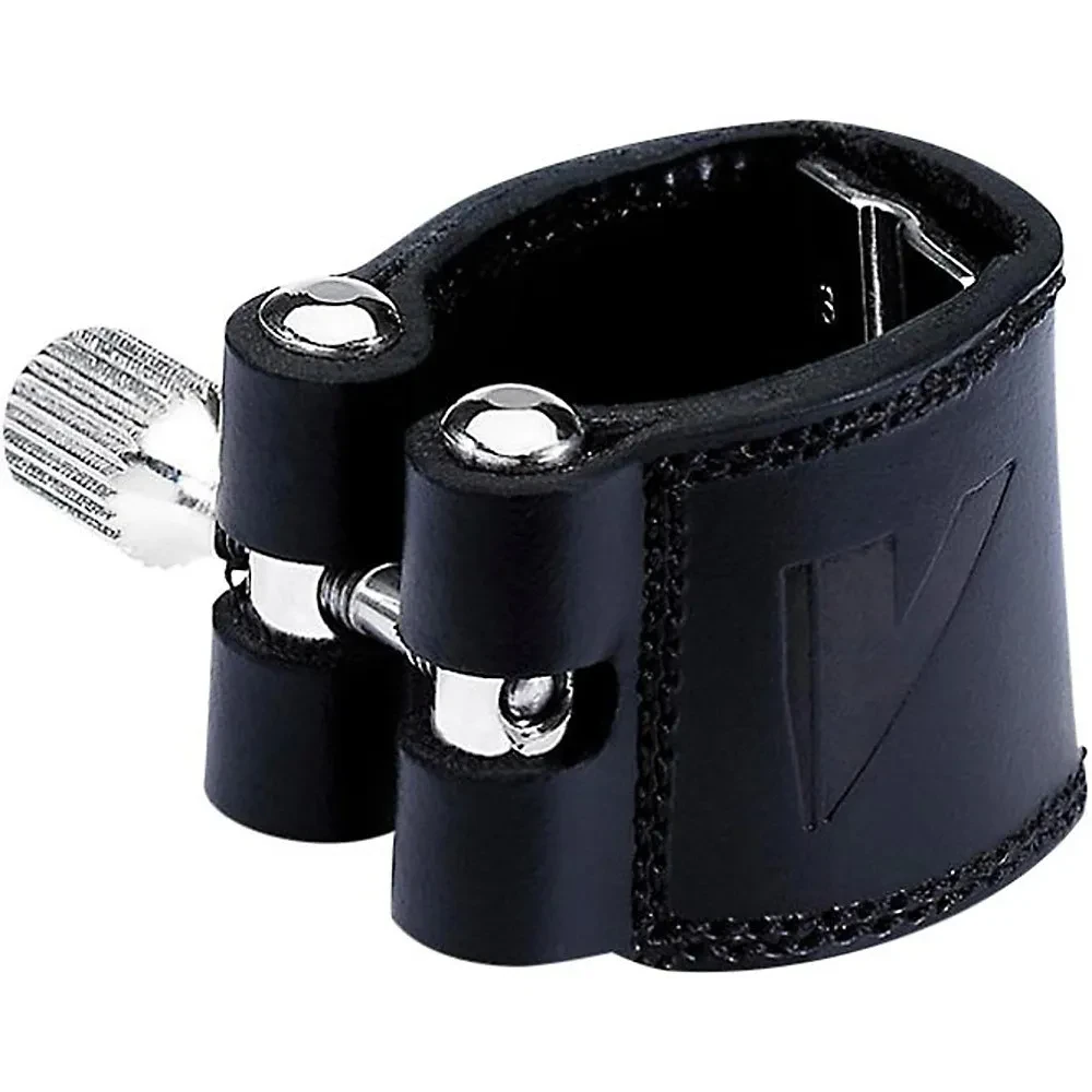 Vandoren Leather Alto Sax Ligature Cap Bari Sax, For V16 mtp, with Plastic Cap