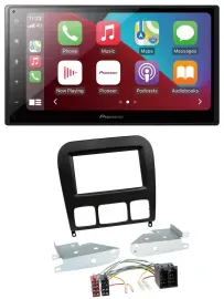 Pioneer USB MP3 DAB 2DIN Bluetooth Autoradio für Mercedes S-Klasse 1998-2005 sch