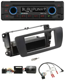 Автомагнитола для Seat Ibiza Blaupunkt CD MP3 Bluetooth USB черный