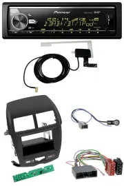 Pioneer Bluetooth DAB USB MP3 Autoradio für Mitsubishi ASX (2010-2014)
