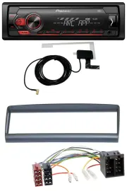 Pioneer 1DIN USB DAB MP3 AUX Autoradio für Alfa Romeo Spider GTV 1994-2005