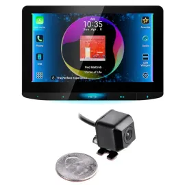 JVC KW-Z1001W Digital Media Receiver w/ 50% Off NVX XCADJ1 Backup Cam