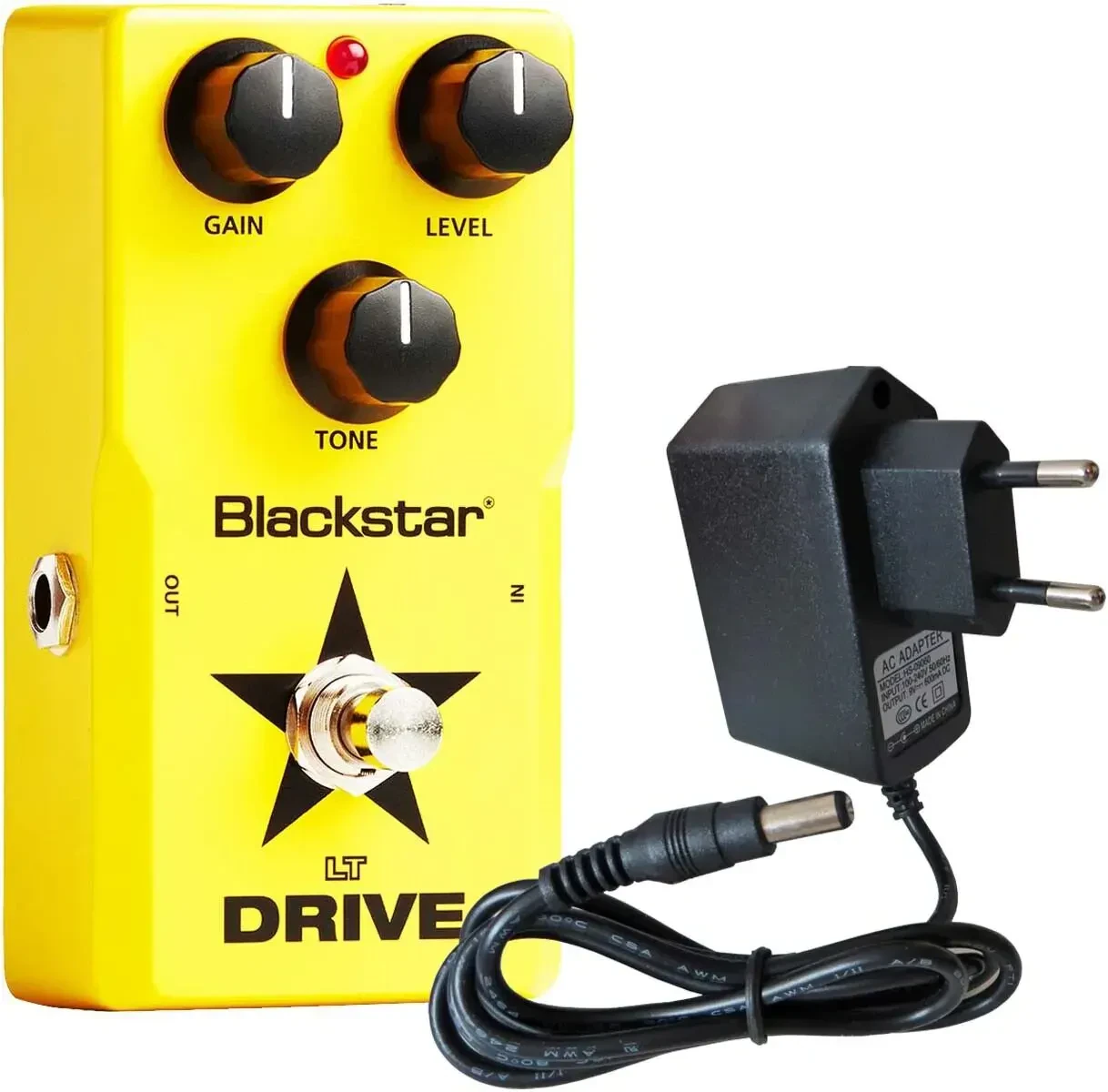 Педаль эффектов для электрогитары Blackstar LT-Drive Overdrive с блоком питания