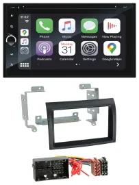 Blaupunkt 2DIN Bluetooth DAB USB DVD MP3 Autoradio für Citroen Jumper Fiat Ducat