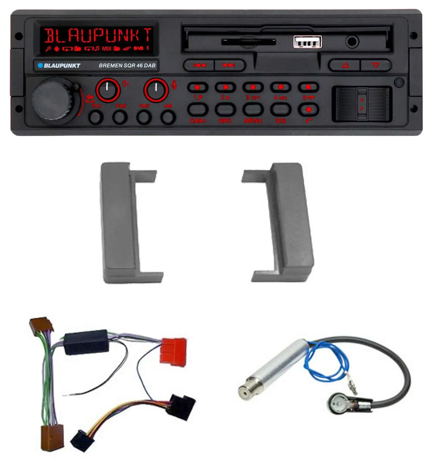 Blaupunkt SD MP3 USB Bluetooth DAB Autoradio für Audi A2 A3 8L A4 B5 TT 99-06 Ak