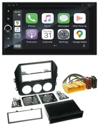 Blaupunkt 2DIN Bluetooth DAB USB DVD MP3 Autoradio für Mazda MX 5 (NC, ab 2008)
