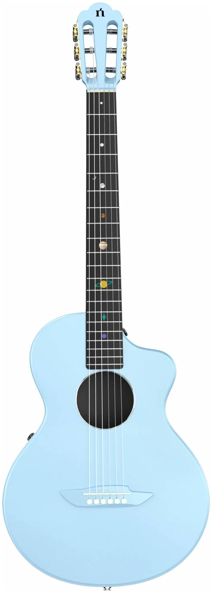 Классическая трансакустическая гитара Natasha COSMOS NSX Ocean Blue