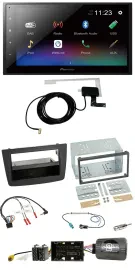 Автомагнитола для Alfa Romeo MiTo 2014–2018 Pioneer 2DIN, DAB, Bluetooth, USB, черная