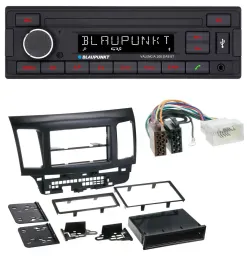 Blaupunkt DAB MP3 Bluetooth USB Autoradio für Mitsubishi Evo Lancer (ab 2008)