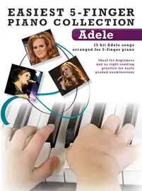 Ноты MusicSales- EASIEST 5-FINGER PIANO COLLECTION ADELE BOOK