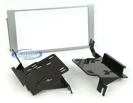 Metra 95-7325S Silver Double DIN Installation Kit for 2007-12 Hyundai Santa Fe