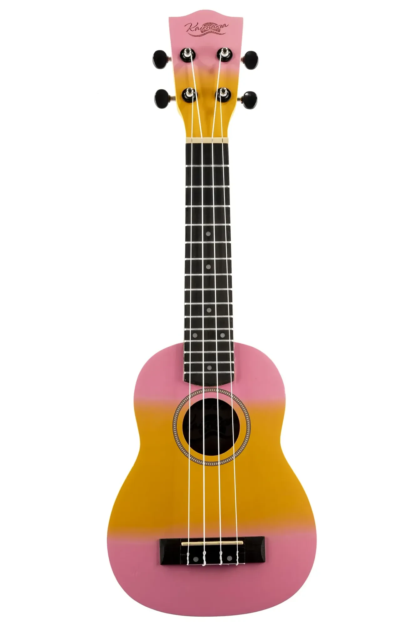 Укулеле Kaimana UK-21 ORL Soprano Yellow Pink