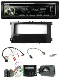 Pioneer DAB USB MP3 Lenkrad CD Autoradio für Ford Galaxy Focus C-Max Can ab 2007