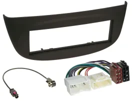 Einbauset DIN Autoradio für Renault Twingo ab 2012 schwarz