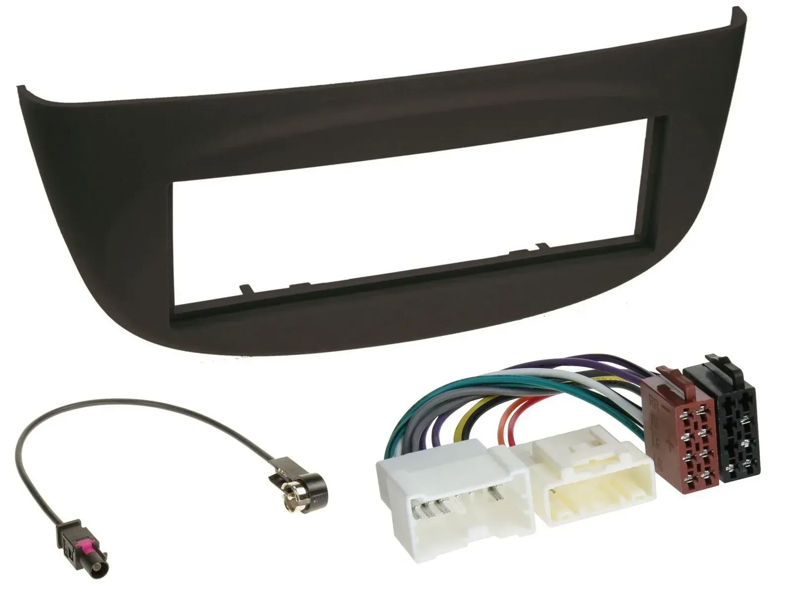 Einbauset DIN Autoradio für Renault Twingo ab 2012 schwarz