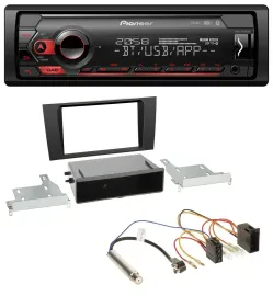 Pioneer MP3 USB DAB Bluetooth Autoradio für Audi A4 (B5 1999-2001) Symphony