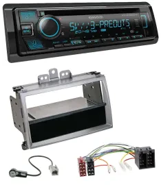 Автомагнитола для Hyundai i20 (08–11) Kenwood Bluetooth, USB, CD, MP3, DAB (с карманом)